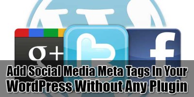 add social media meta tags