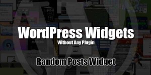 Add-Random-Posts-Widget-In-WordPress-Without-Any-Plugin