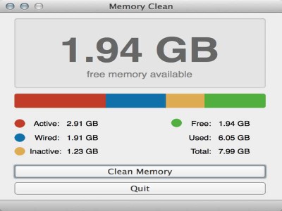 clean memory mac