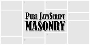 Pure-JavaScript-MASONRY