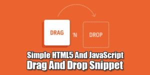 Simple-HTML5-And-JavaScript-Drag-And-Drop-Snippet