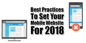 Best-Practices-To-Set-Your-Mobile-Website-For-2018