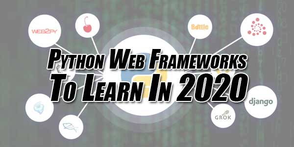 Python-Web-Frameworks-to-Learn-in-2020