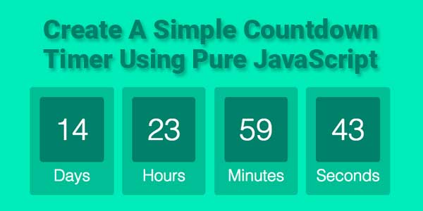 7 Best Countdown Timer JavaScript Libraries (2023 Update) - CSS Script