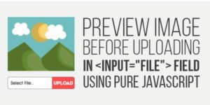 Preview-Image-Before-Uploading-In-file-Field-Using-Pure-JavaScript
