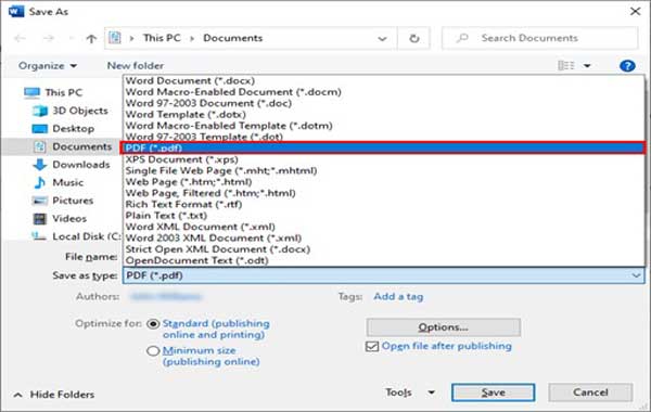 Convert-OST-To-PDF-Manually-Using-The-MS-Outlook-8