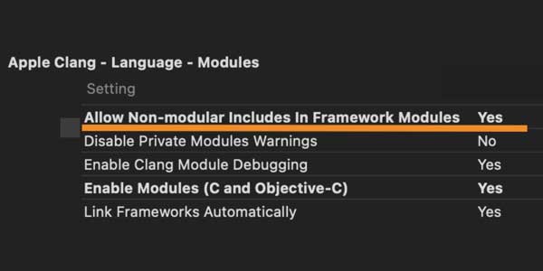 Include-Of-Non-Modular-Header-Inside-Framework-Module-Error-Solution-xCode